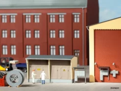 11427 Auhagen HO Trafostation Mit Zubehör
