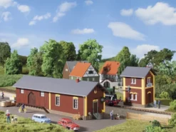 11435 Auhagen HO Bahnhof Steinbach Mit Wasserhaus