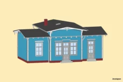 11449 Auhagen HO Bahnhof Norgens