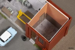 11460 Auhagen Kfz-Werkstatt -Modelfiguren Verkoop 2024 AU11460 5