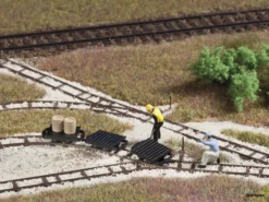 41703 Auhagen HO Flachlorenattrappen