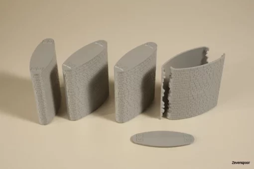 48657 Auhagen HO Brückenpfeiler Oval 7 48657 Auhagen HO Brückenpfeiler Oval -Modelfiguren Verkoop 2024 AU48657