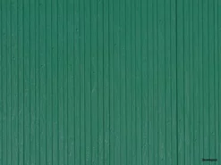 52419 Auhagen HO 1 Dekorplatte Bretterwand Grün Lose