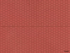 52424 Auhagen HO 1 Dekorplatte Fußsteig Rotbraun Lose