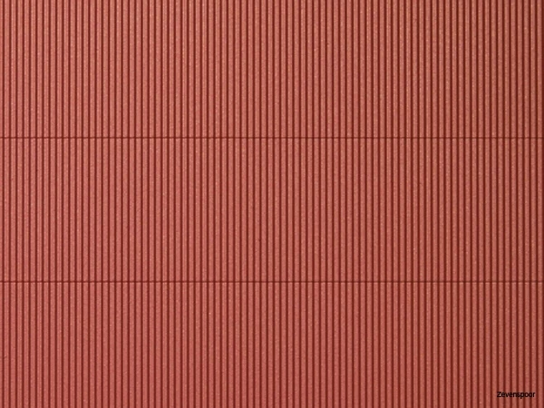 52430 Auhagen HO 1 Dekorplatte Wellblech Rotbraun Lose 1 52430 Auhagen HO 1 Dekorplatte Wellblech Rotbraun Lose