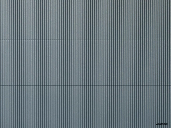 52431 Auhagen HO 1 Dekorplatte Wellblech Grau Lose 1 52431 Auhagen HO 1 Dekorplatte Wellblech Grau Lose