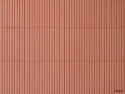 52432 Auhagen HO 1 Dekorplatte Trapezblech Rotbraun Lose