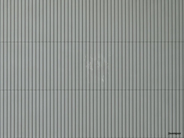 52433 Auhagen HO 1 Dekorplatte Trapezblech Grau Lose 1 52433 Auhagen HO 1 Dekorplatte Trapezblech Grau Lose