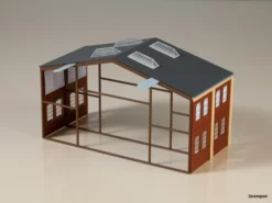 80100 Auhagen HO Erweiterung Werkhalle