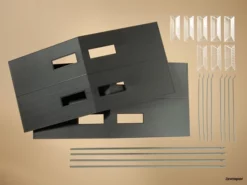 80301 Auhagen HO Dächer Mit Oberlichtfenster