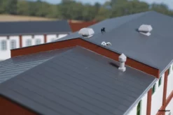 80418 Auhagen HO Brandschutzmauern Rot