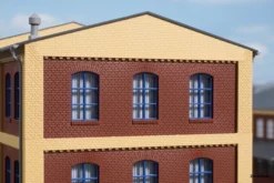 80527 Auhagen HO Wände 2532E Rot