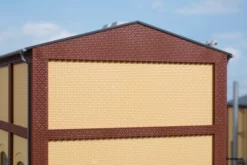 80628 Auhagen HO Wände 2532F Gelb