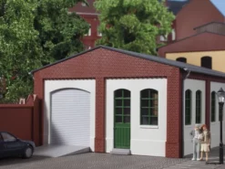 80716 Auhagen HO Wände 2390G, Wände 2390H Geputzt