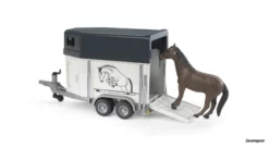 2028 Bruder Pferdeanhänger -Modelfiguren Verkoop 2024 BR2028 2