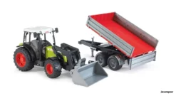 2112 Bruder Claas Nectis 267F+Frontl.+Bordwandanh. -Modelfiguren Verkoop 2024 BR2112 2