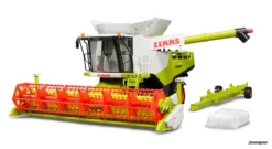 2119 Bruder Claas Lexion 780 Terra Trac Mähdrescher -Modelfiguren Verkoop 2024 BR2119 2