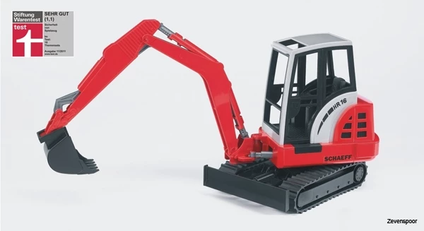 2432 Bruder Schaeff HR16 Minibagger 2 2432 Bruder Schaeff HR16 Minibagger - Afbeelding 2