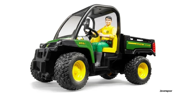 2490 Bruder John Deere Gator 8550 Mit Fahrer 3 2490 Bruder John Deere Gator 8550 Mit Fahrer - Afbeelding 3