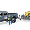 2504 Bruder RAM 2500 Power Wagon Und BRUDER Roadster