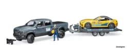2504 Bruder RAM 2500 Power Wagon Und BRUDER Roadster