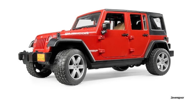 2525 Bruder JEEP Wrangler Unlimited Rubicon 3 2525 Bruder JEEP Wrangler Unlimited Rubicon - Afbeelding 3