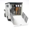 2533 Bruder MB Sprinter Tiertransporter Inklusive Pferd