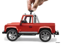 2591 Bruder Land Rover Defender Pick Up -Modelfiguren Verkoop 2024 BR2591 3