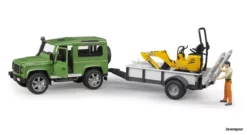 2593 Bruder Land Rover Defender Einachsanhänger -Modelfiguren Verkoop 2024 BR2593 2