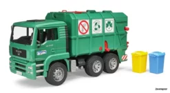 2753 Bruder MAN TGA Müll-LKW Grün