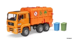2760 Bruder MAN TGA Müll-LKW Orange