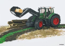 3041 Bruder Fendt 936 Vario M. Frontlader