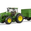 3055 Bruder John Deere 7930 M. Frontlader+ Tand.Anh.