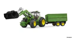 3055 Bruder John Deere 7930 M. Frontlader+ Tand.Anh. 5 3055 Bruder John Deere 7930 M. Frontlader+ Tand.Anh. -Modelfiguren Verkoop 2024 BR3055 2