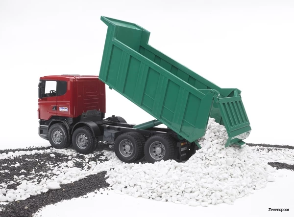 3550 Bruder Scania R-Serie Kipp-LKW 3 3550 Bruder Scania R-Serie Kipp-LKW - Afbeelding 3