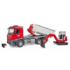 3624 Bruder MB Arocs LKW Mit Abrollcontainer