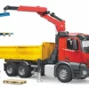 3651 Bruder MB Arocs Baust.LKW M.Kran+Schaufelgr.