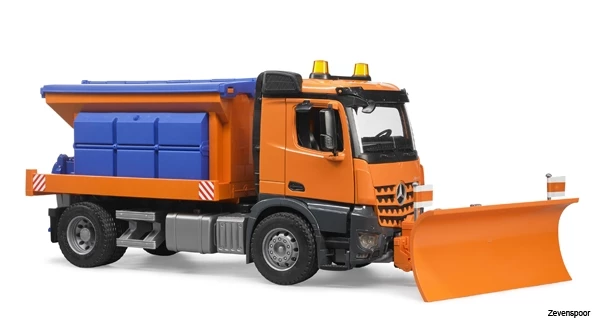 3685 Bruder MB Arocs Winterdienst Mit Räumschild 2 3685 Bruder MB Arocs Winterdienst Mit Räumschild - Afbeelding 2