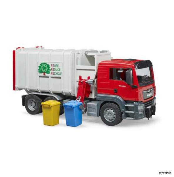 3761 Bruder MAN TGS Seitenlader Müll-LKW 1 3761 Bruder MAN TGS Seitenlader Müll-LKW