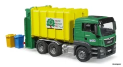 3764 Bruder MAN TGS Müll-LKW Hecklader Grün/gelb 11 3764 Bruder MAN TGS Müll-LKW Hecklader Grün/gelb -Modelfiguren Verkoop 2024 BR3764 2