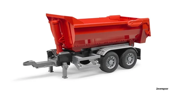 3923 Bruder LKW Half Pipe-Anhänger 1 3923 Bruder LKW Half Pipe-Anhänger