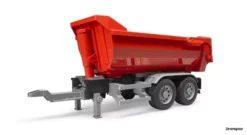 3923 Bruder LKW Half Pipe-Anhänger 8 3923 Bruder LKW Half Pipe-Anhänger -Modelfiguren Verkoop 2024 BR3923 2