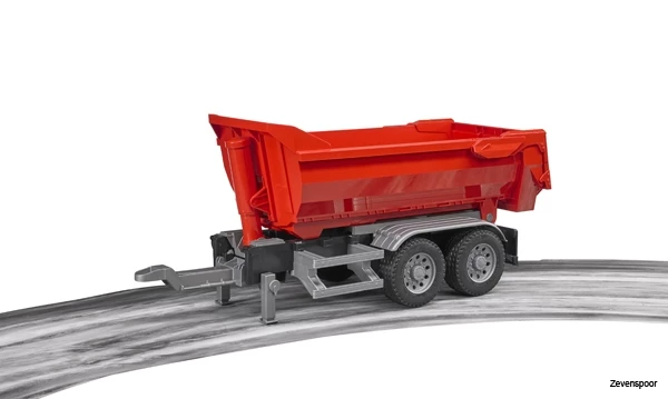 3923 Bruder LKW Half Pipe-Anhänger 6 3923 Bruder LKW Half Pipe-Anhänger - Afbeelding 6