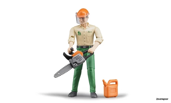 60030 Bruder Bworld Forstarbeiter Mit Zubehör 1 60030 Bruder Bworld Forstarbeiter Mit Zubehör