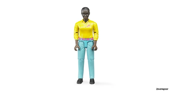 60404 Bruder Frau Mit Dunklem Hauttyp / Türkise Hose 1 60404 Bruder Frau Mit Dunklem Hauttyp / Türkise Hose