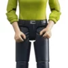 60405 Bruder Bworld Frau, Heller Hauttyp, Blaue Hose