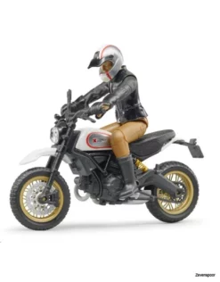 63051 Bruder Scrambler Ducati Desert Sled Mit Fahrer