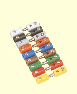 3001 Brawa Querlochstecker, Gelb [100 Stück]