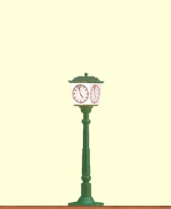 4571 Brawa N Normaluhr Für Bahnhofsvorplatz