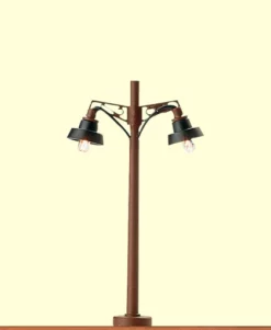 4611 Brawa N Holzmastleuchte, 2-armig